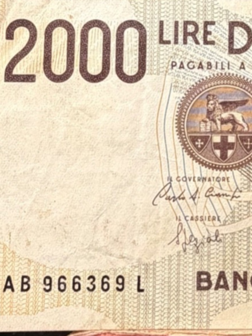 Italy 2000 LIRE 1990 Pre Euro MARCONI #206559452787